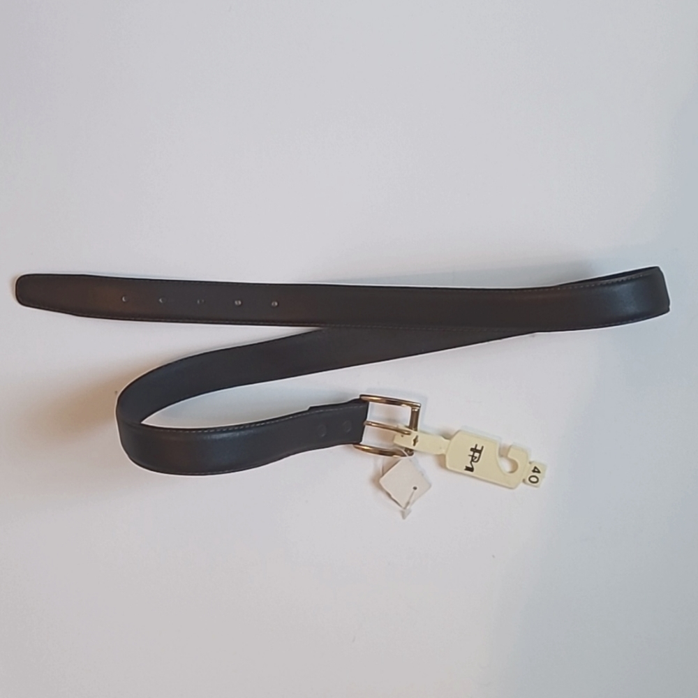 Leather Belt, dark brown